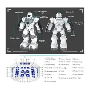 Juguetes para niños de 6 a 10 años robot de control_5