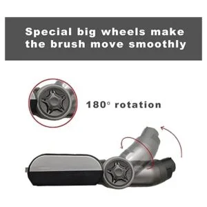 Defurry Cepillo de aspiradora con faros delanteros para_6