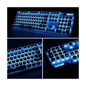 Teclado mecánico para juegos de escribir teclado punk_6