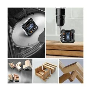 Buscador de ángulo digital con láser electrónico calibre_5