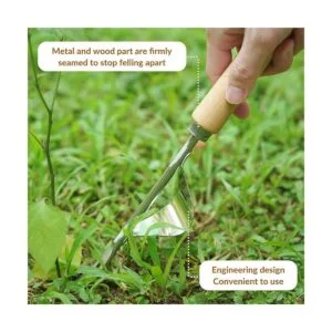 SOLIGT Herramientas de mano de jardinería de 8 piezas con_5