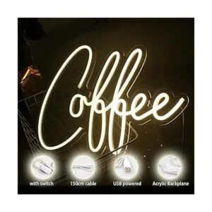 Ineonlife Letrero de neón de café para restaurante_4