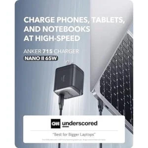 Anker Cargador USB C cargador 715 Nano II 65W cargador_2