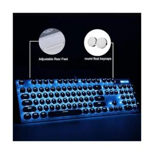 Teclado mecánico para juegos de escribir teclado punk_4