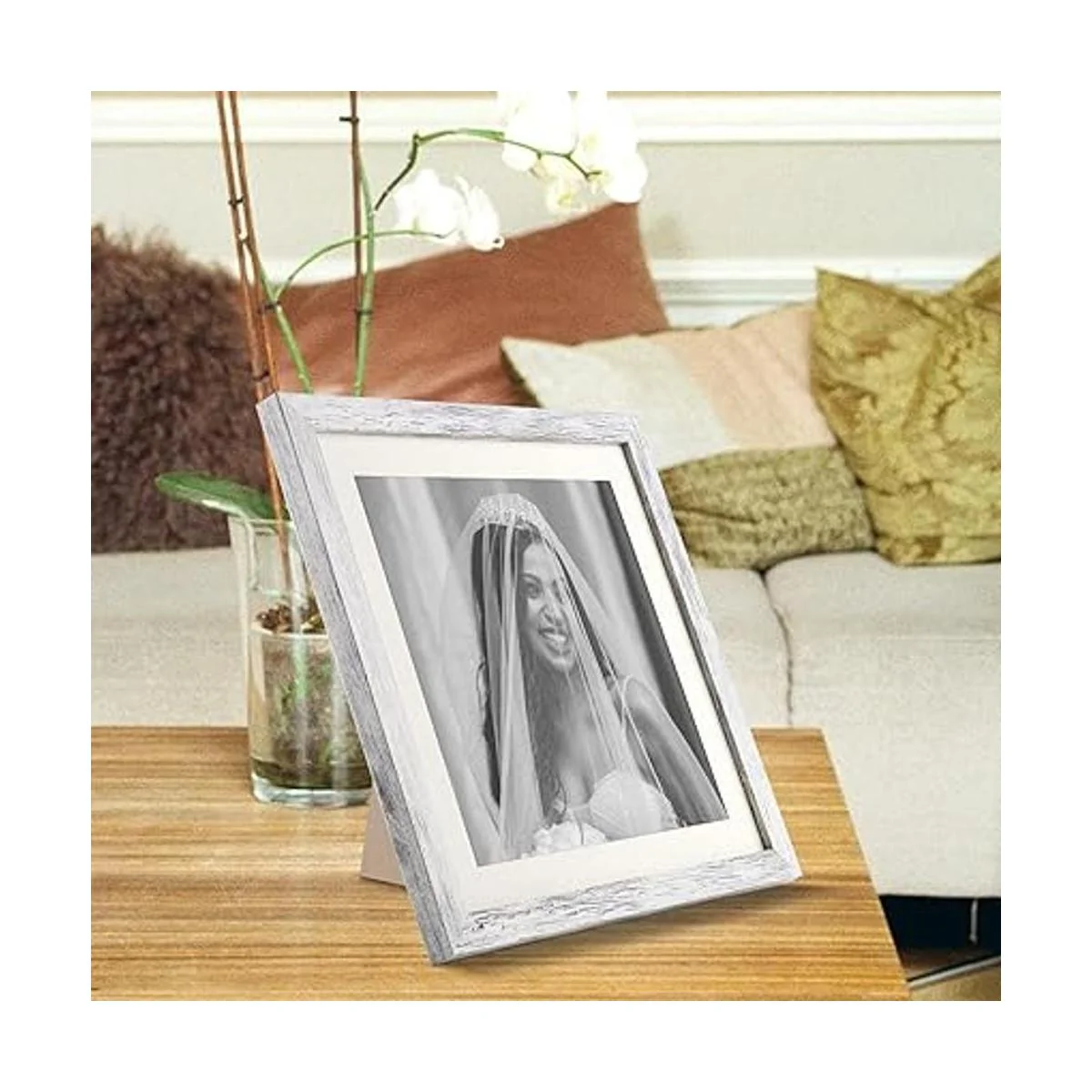 Juego de 6 portarretratos cuadrados de 10 x 10 pulgadas_6