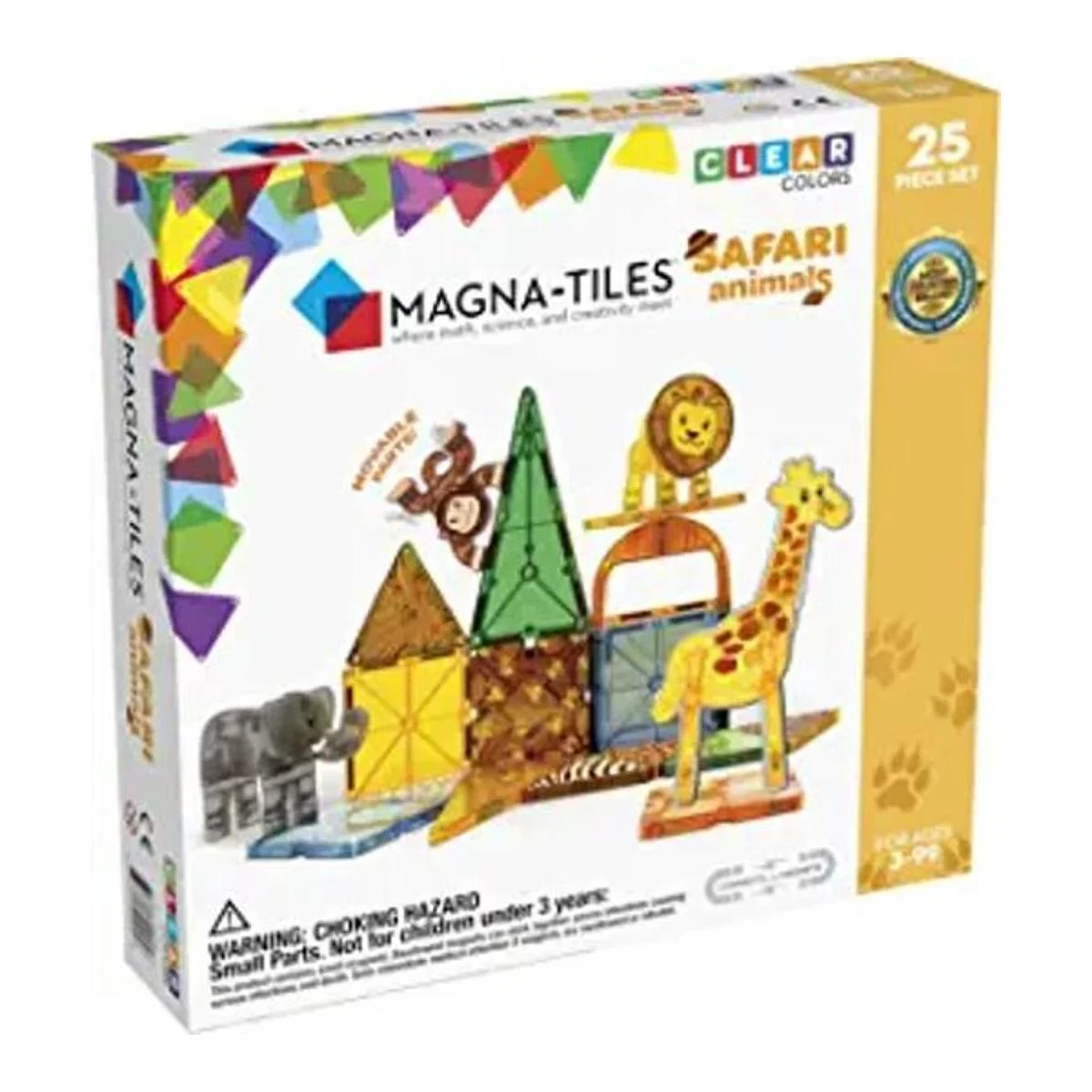 MagnaTiles Safari Animals Juego de 25 piezas_1