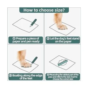 Hcpet Botas de perro transpirables para perros pequeños_2