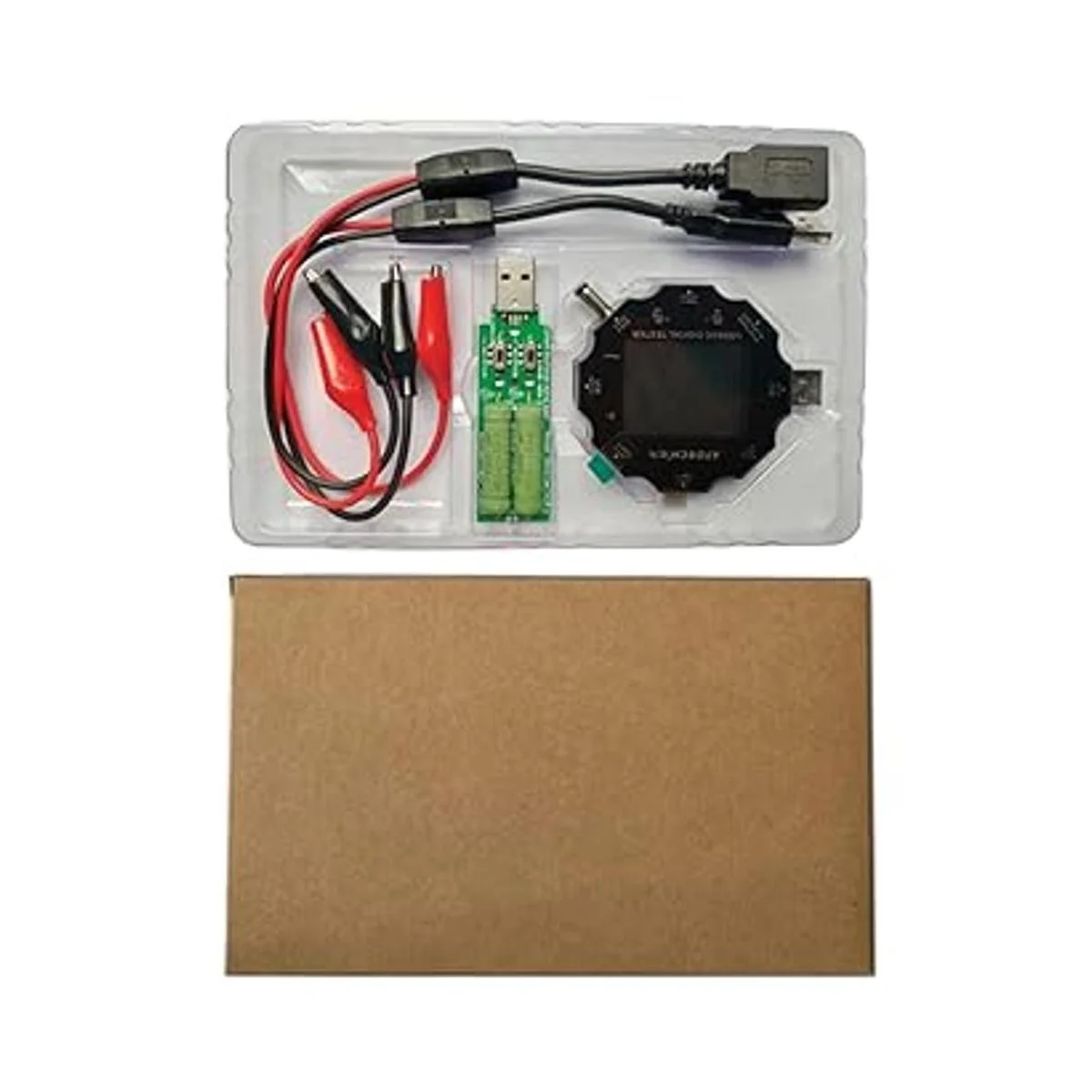 Probador USB C 3 en 1 tipo C DC5.5 medidor USB de carga_4