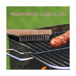 ZOENHOU 24 cepillos de alambre de 10.0 in mango de madera_4