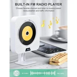 Reproductor de CD portátil mejorado con Bluetooth_4