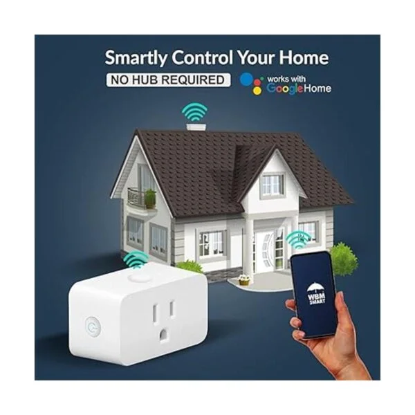 WBM Smart Enchufe WiFi enchufe de control de voz y_6