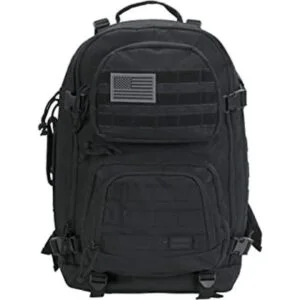 Rockland Mochila táctica militar para portátil Negro L_1