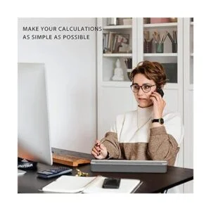 TOWON Pizarra blanca de vidrio de escritorio con_2