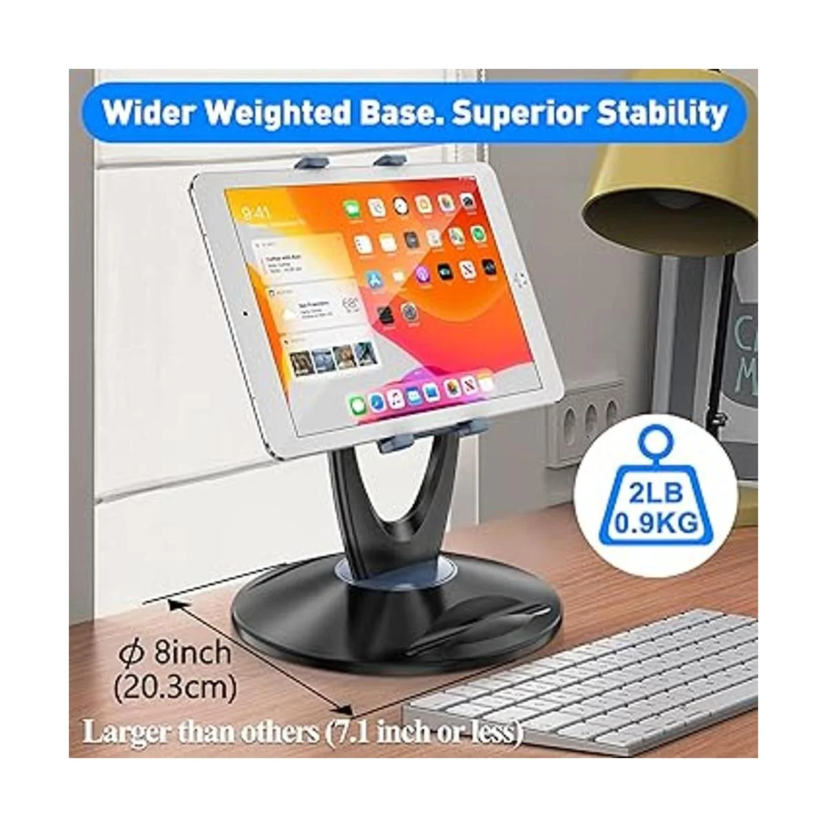 DeskLogics Soporte para tablet iPad para escritorio de 6_2