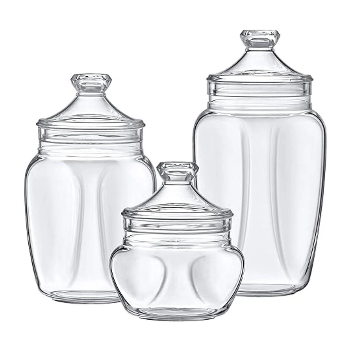 Amazing Abby Embrace Bote de baño acrílico juego de 3_3