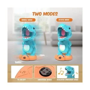 EagleStone Juguetes de disparo de dinosaurios movibles_2