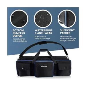 YOREPEK Estuche de transporte para trípode bolsa de_3