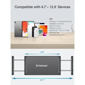 Elitehood Soporte de trípode de piso para tableta soporte_3