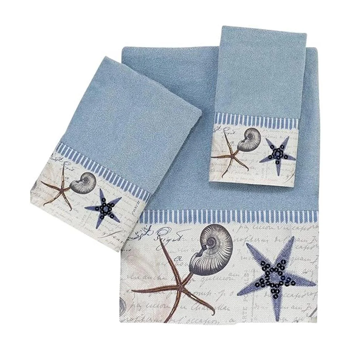 Antigua Juego de toallas de 3 piezas_1