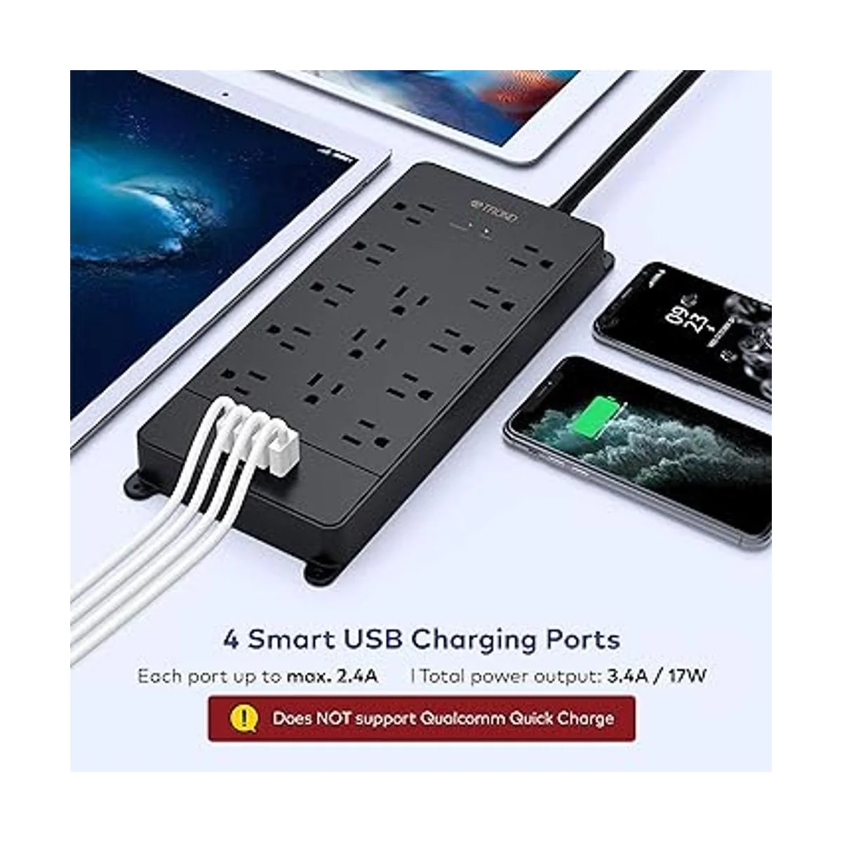 TROND Protector contra sobretensiones de 13 tomas 4000 J_3