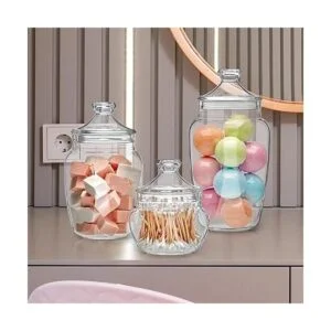 Amazing Abby Embrace Bote de baño acrílico juego de 3_2