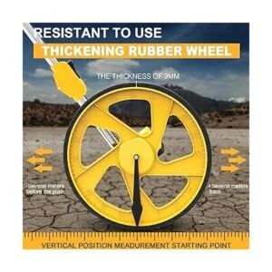 Zozen Rueda de medición de distancia en pies y pulgadas_5