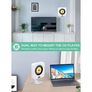 Reproductor de CD portátil mejorado con Bluetooth_5