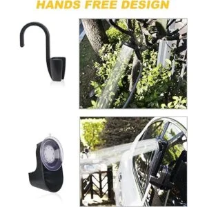 anngrowy Ducha portátil para campamento ducha al aire_4