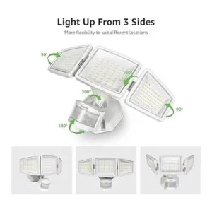 Lepro Luces LED de seguridad luz con sensor de movimiento_6