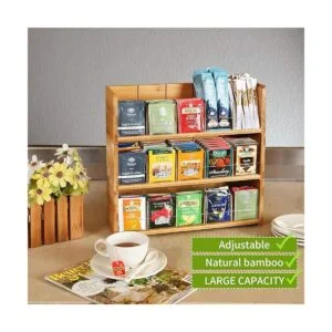 BambooBolsa de té organizadorcaja de almacenamiento_2