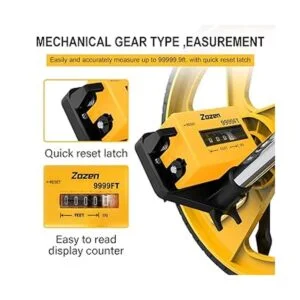 Zozen Rueda de medición de distancia en pies y pulgadas_2