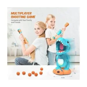 EagleStone Juguetes de disparo de dinosaurios movibles_5