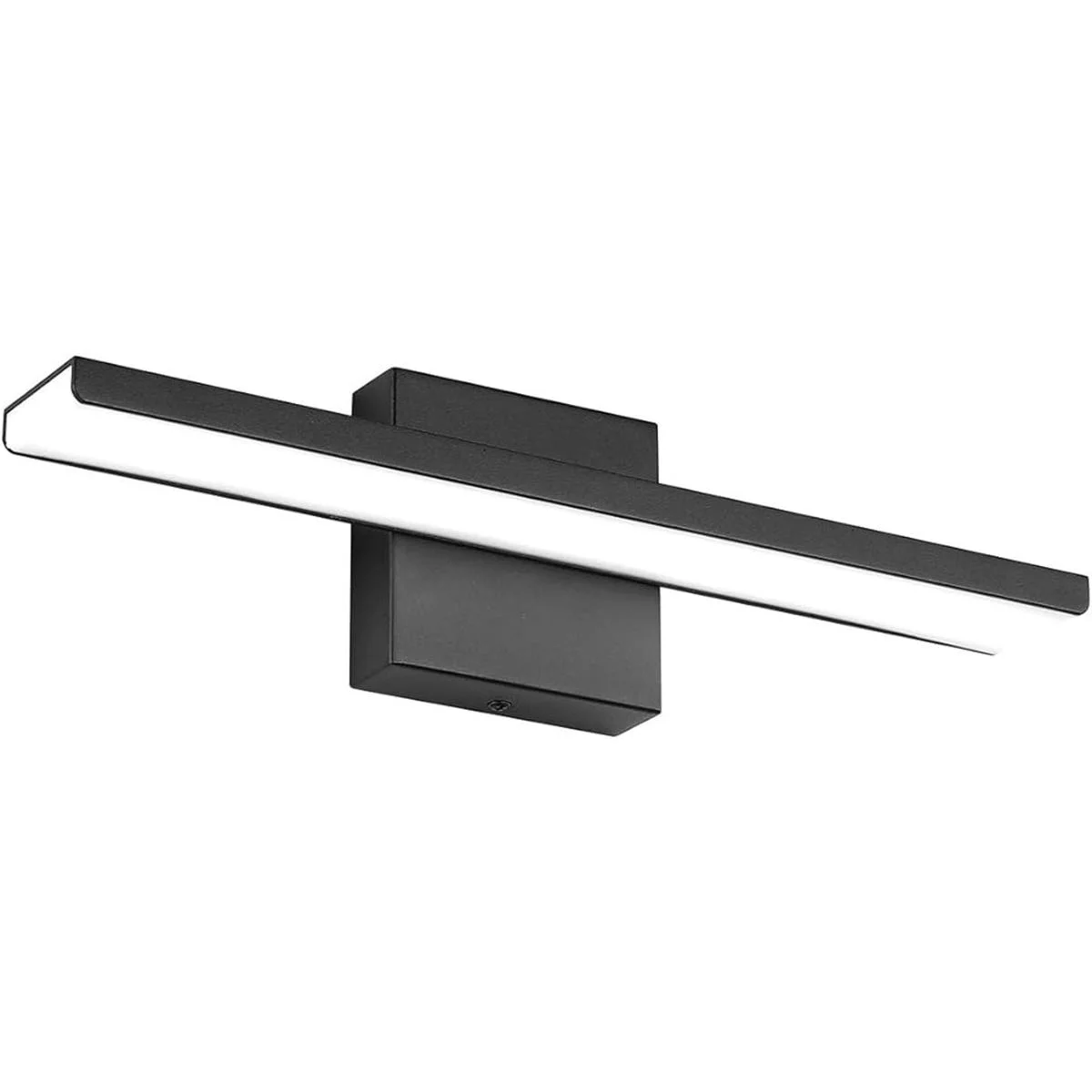 Lámparas de tocador de baño color negro modernas luces_1