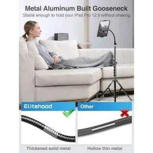 Elitehood Soporte de trípode de piso para tableta soporte_4