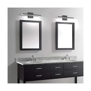 Lámparas de tocador de baño color negro modernas luces_2