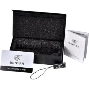 BENYAR Reloj de pulsera con cronógrafo de cuarzo_7