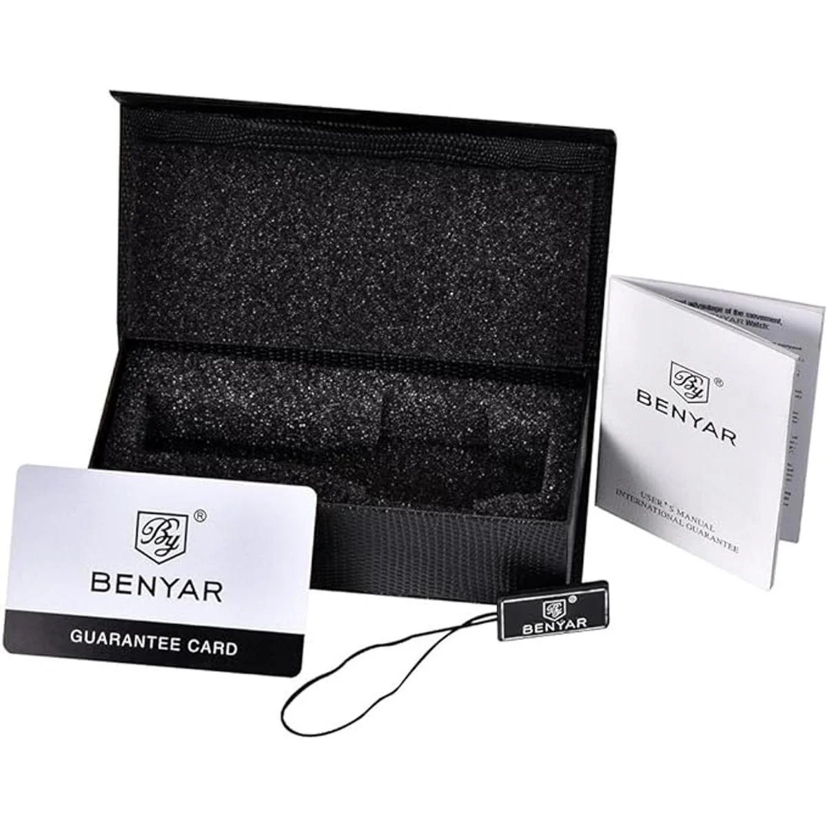 BENYAR Reloj de pulsera con cronógrafo de cuarzo_7