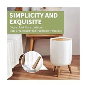 Bote de basura de 1.8 galones con tapa superior a presión_4