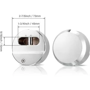 Hotop 2 candados de grillete ocultos con llave igual con_2