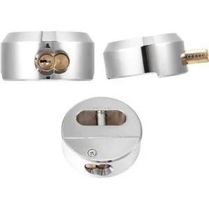 Hotop 2 candados de grillete ocultos con llave igual con_3