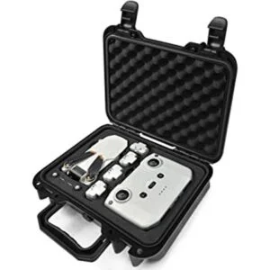 Lekufee Carcasa rígida compacta y portátil resistente al_1
