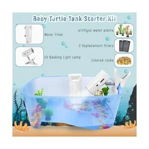 Rypet Kit de inicio de tanque de tortuga para bebé_4