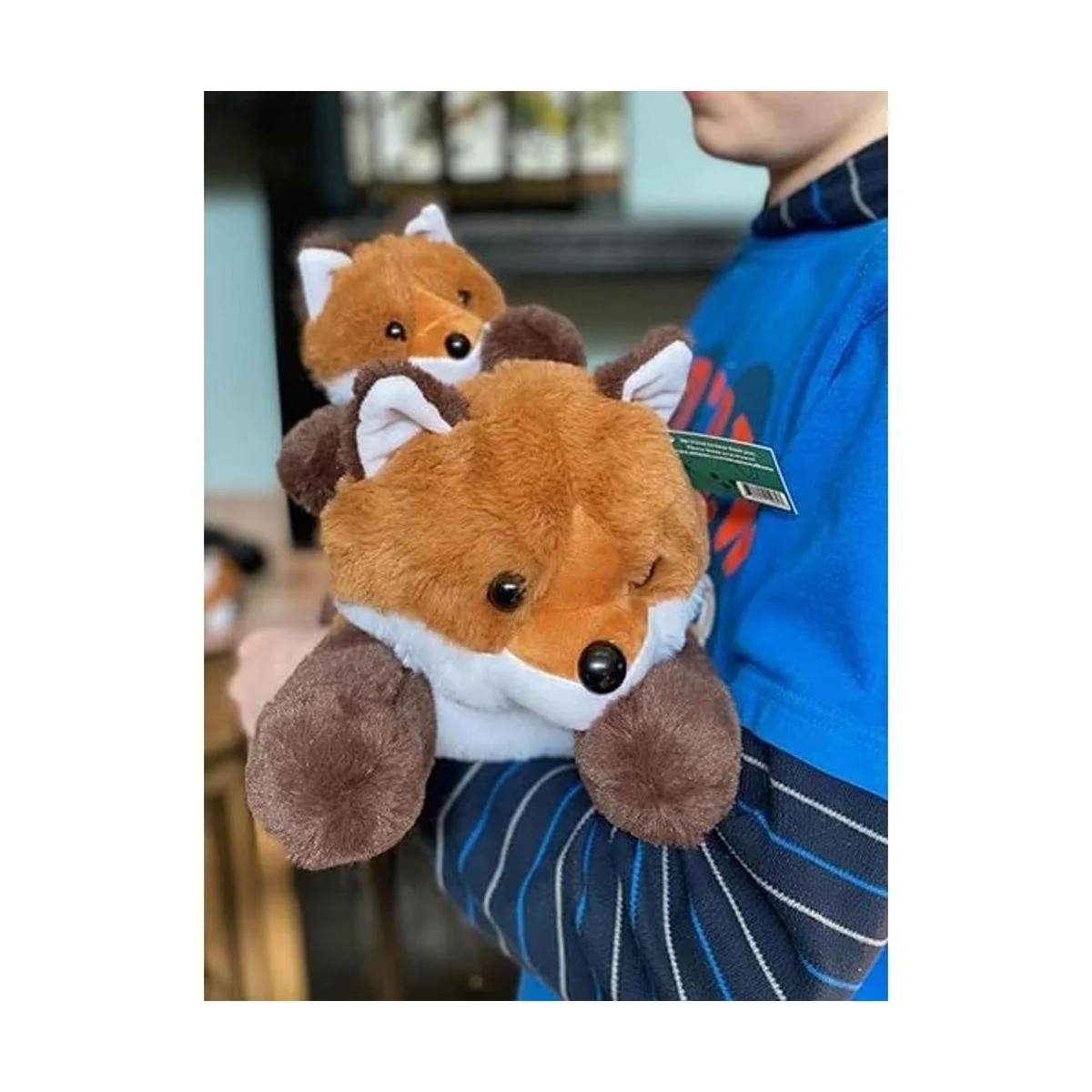 Foxes Oh So Soft Plush Animales Juego de regalo de_3