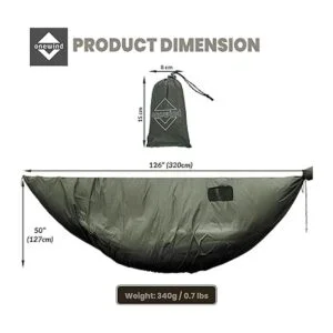 Onewind Calcetín de viento prémium para hamaca bloque de_3