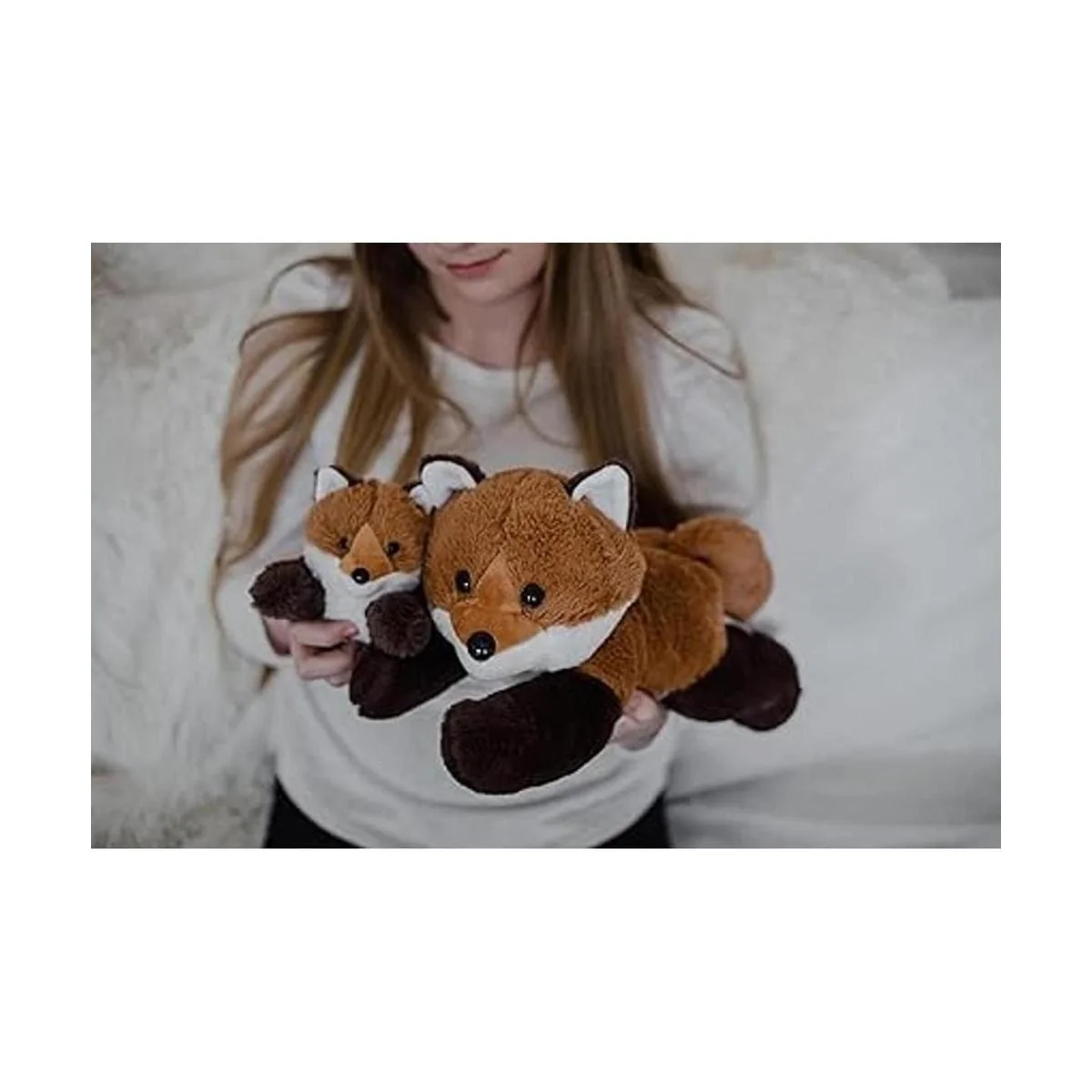 Foxes Oh So Soft Plush Animales Juego de regalo de_7