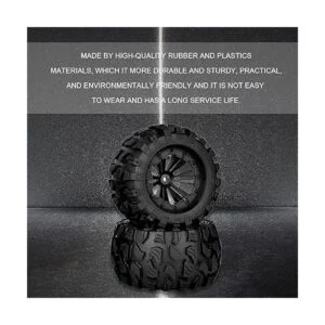 OGRC Ruedas y neumáticos de camión RC de 0.472 in_4