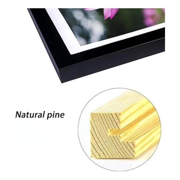 Mxtallup 40 x 40 marcos de madera con diamantes de 15.7 x_5