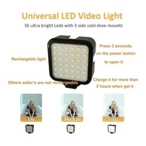 Kit de video para smartphone kit de vlogging kit de_4