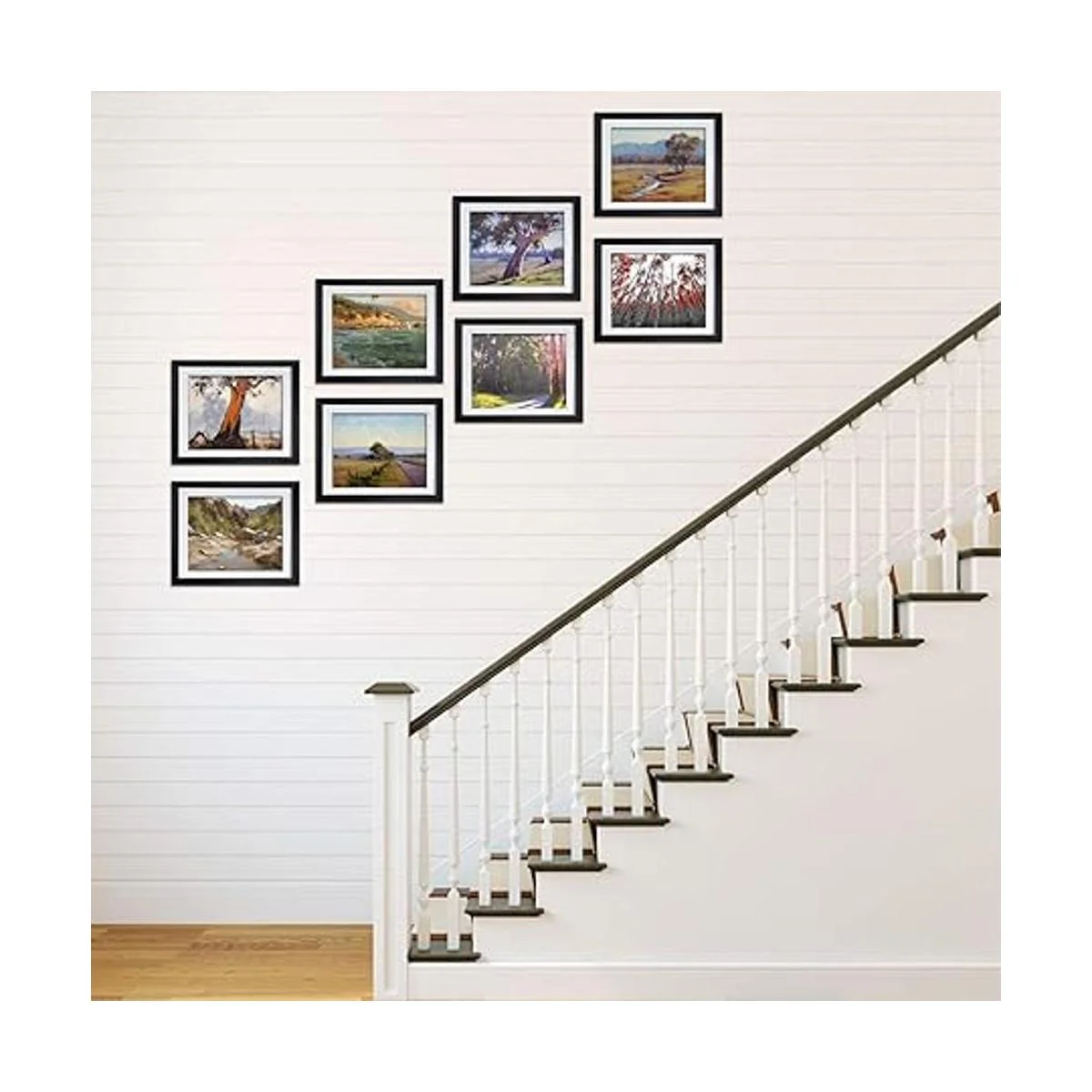 Giftgarden Portarretratos de 8 x 10 pulgadas color negro_6