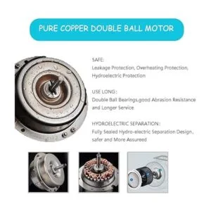 RLOZUI Ventilador de escape de 8 pulgadas 735CFM para_4